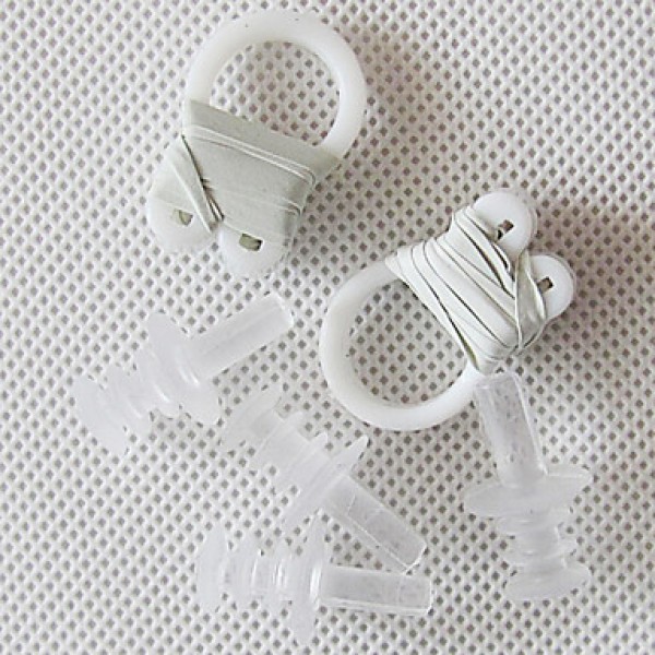 PVC Material Earplugs/Nose Clips for Diving/Swimmi...