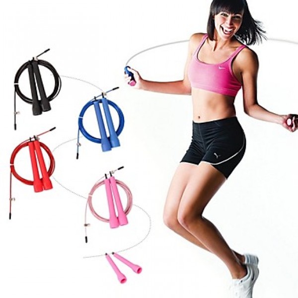 Crossfit Speed Canle Wire Skipping Jump Rope Adjus...