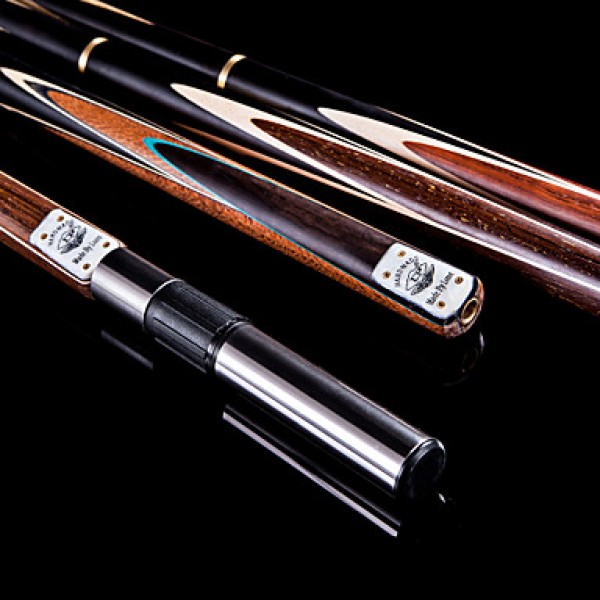 3/4 Jointed Handmade ash snooker/Pool Cue LP rosewood billiard cue+Cue Case