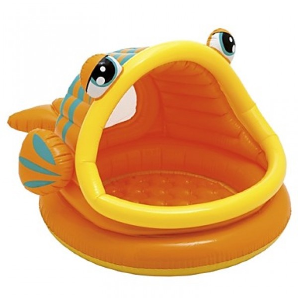 Lazy Fish Inflatable Baby Pool, 49