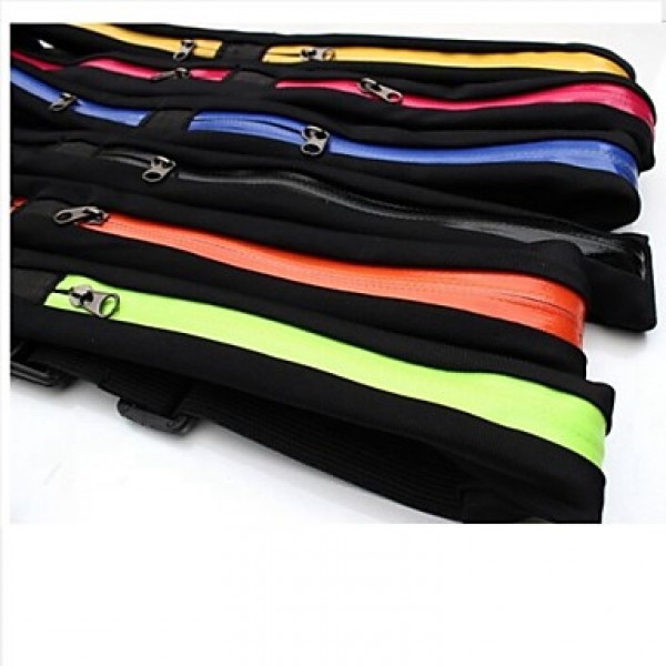 Unisex Sports Jogging Running Cycling Waterproof Waist Belt Pack Bag-For6