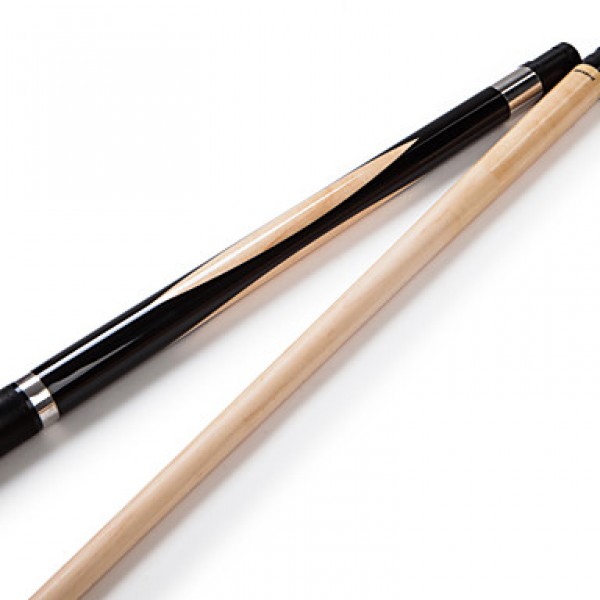 1/2 Jointed maple woodpool/ billiard cue with 13MM cue tip+Cue Case+cue tip