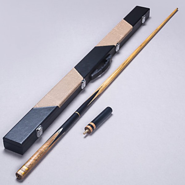 3/4 Jointed Handmade ash snooker/Pool Cue LP ebony...