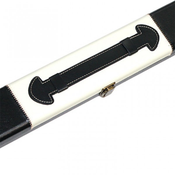 1 Piece Snooker Cue Case For Snooker Cue Stick 1.57M Black and White