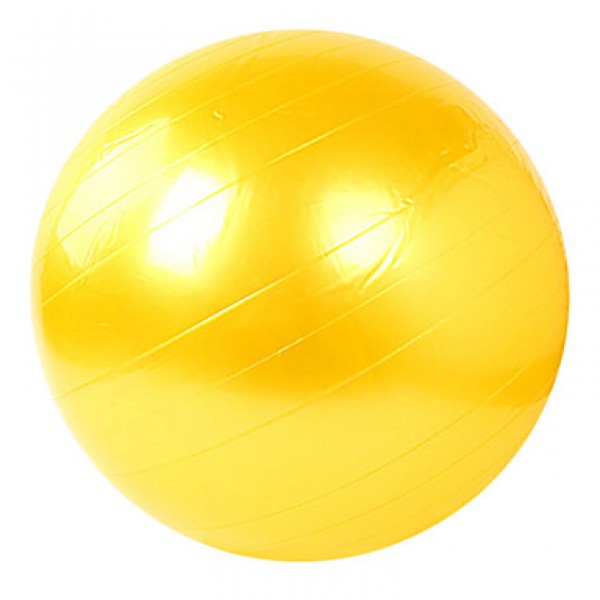 75cm Fitness Ball PVC Yellow / Red / Pink / Gray / Blue / Purple Unisex