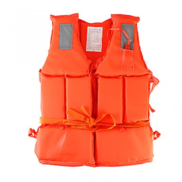 Foam Flotation Swimming Life Jacket Vest With Whis...